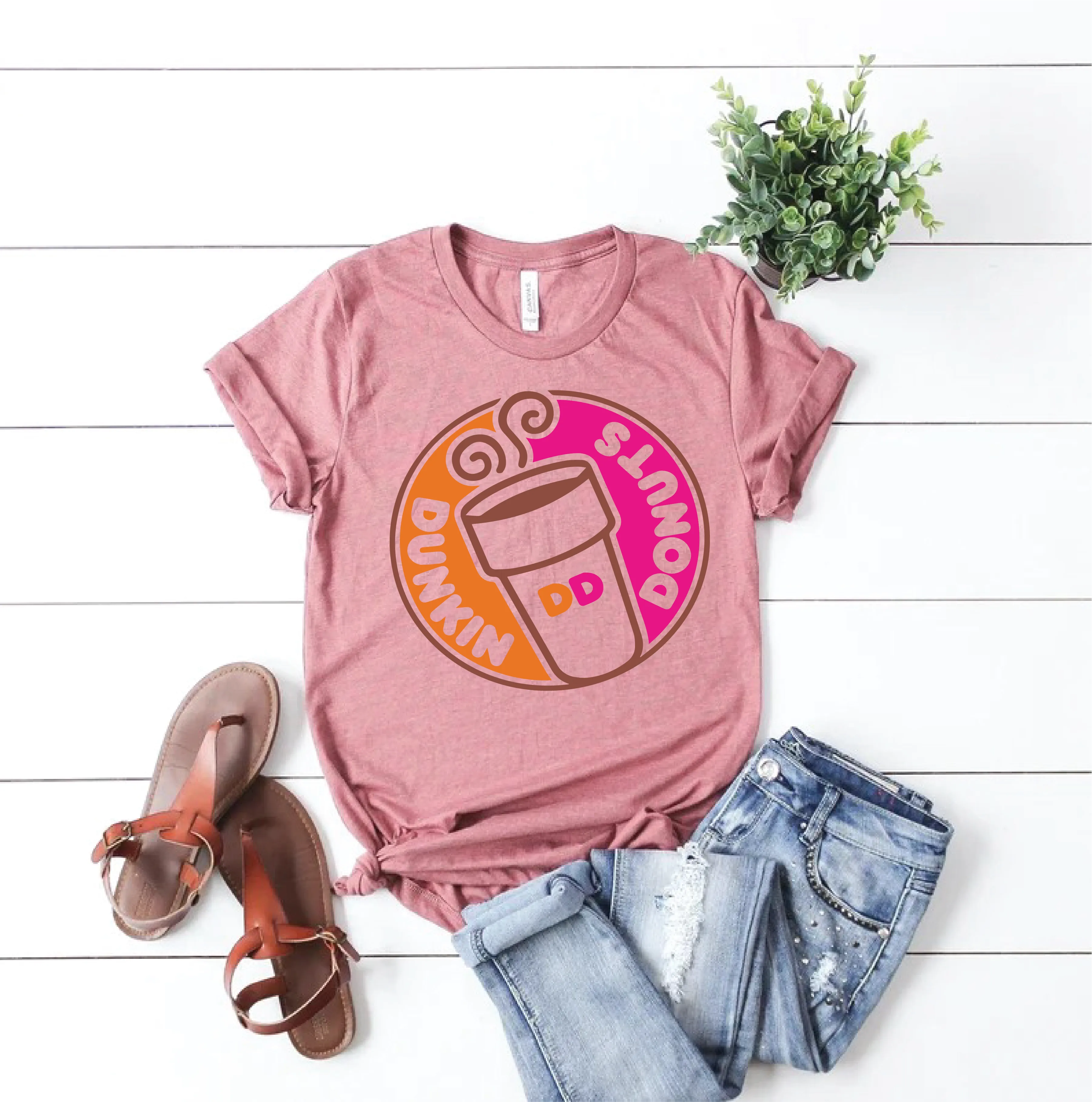 1303 Dunkin Donuts DTF/Sublimation transfer