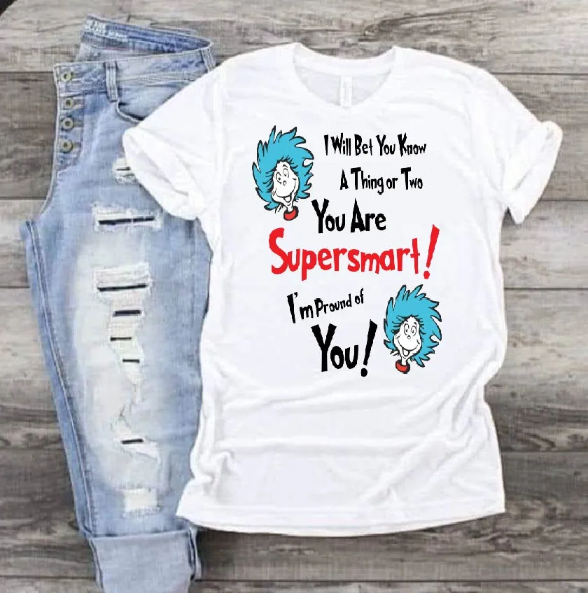 1345 SUPERSMART Dr Seuss DTF/Sublimation Transfer