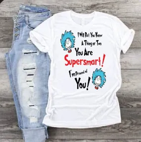 1345 SUPERSMART Dr Seuss DTF/Sublimation Transfer