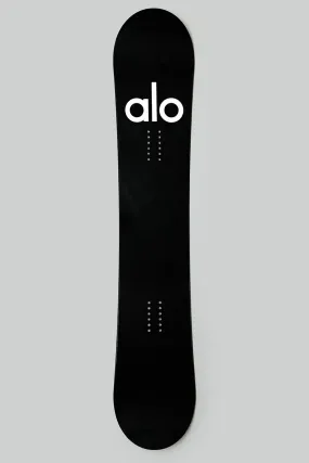 Alo Glacier Snowboard - Black/Black