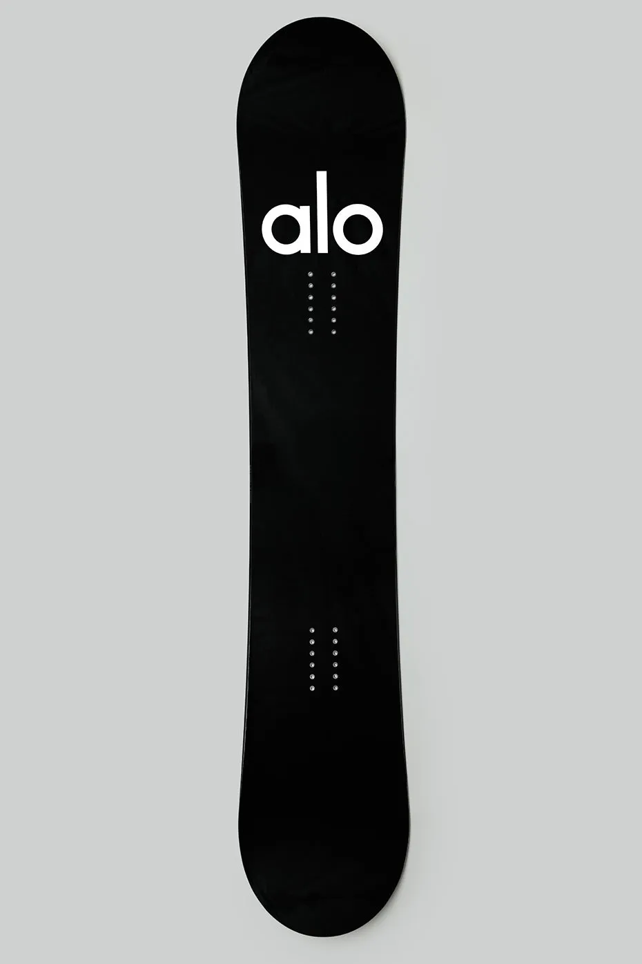 Alo Glacier Snowboard - Black/White