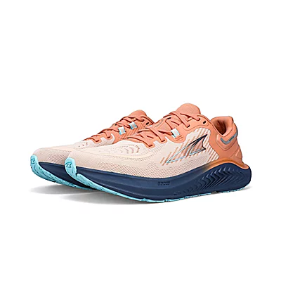 Altra Women’s Paradigm 7 Athletic Shoes-Navy/Coral