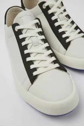 Andratx White Leather/Nubuck Sneaker for Men