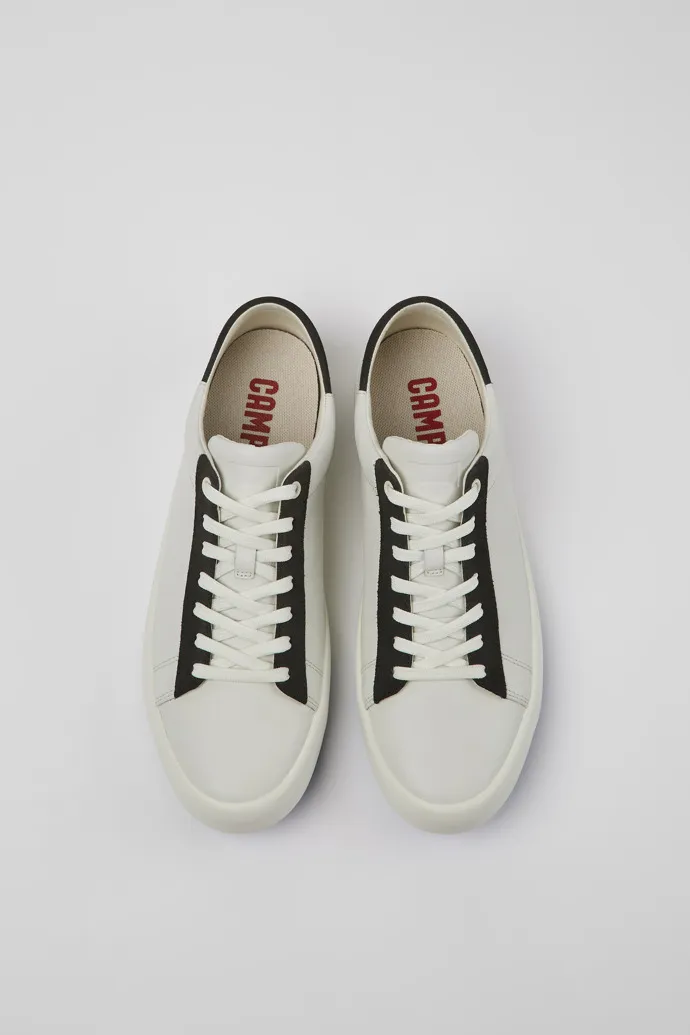 Andratx White Leather/Nubuck Sneaker for Men