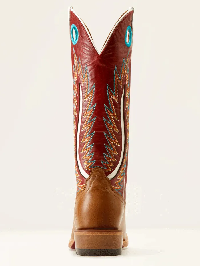 Ariat 10051016 Womens Futurity Fort Worth Western Boot Dulce De Leche Tan