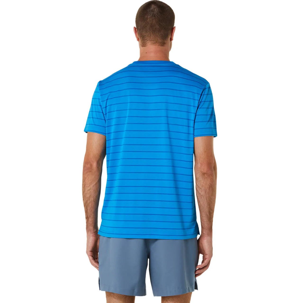 Asics T-Shirt Court SS Top Heren Blauw