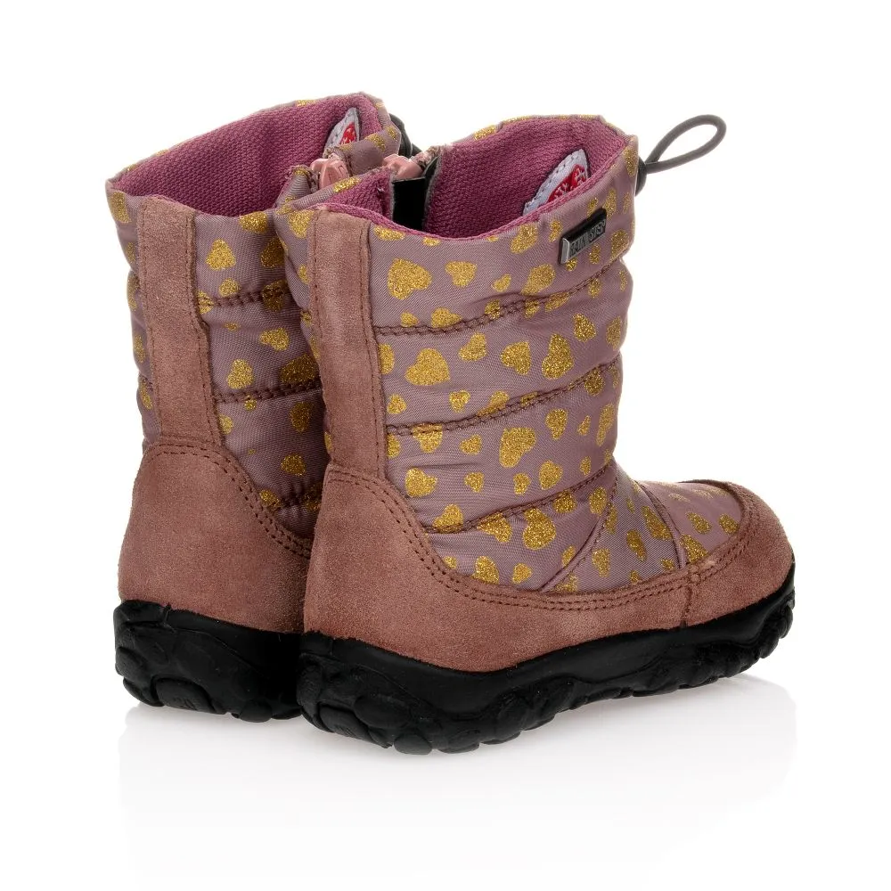 Baby Girls Pink Snow Boots