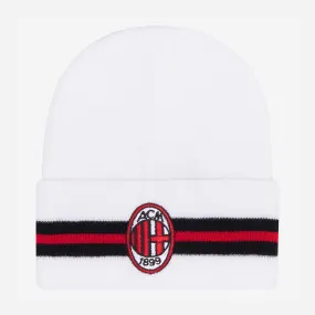 BERRETTO MILAN CON LOGO E BANDA A CONTRASTO