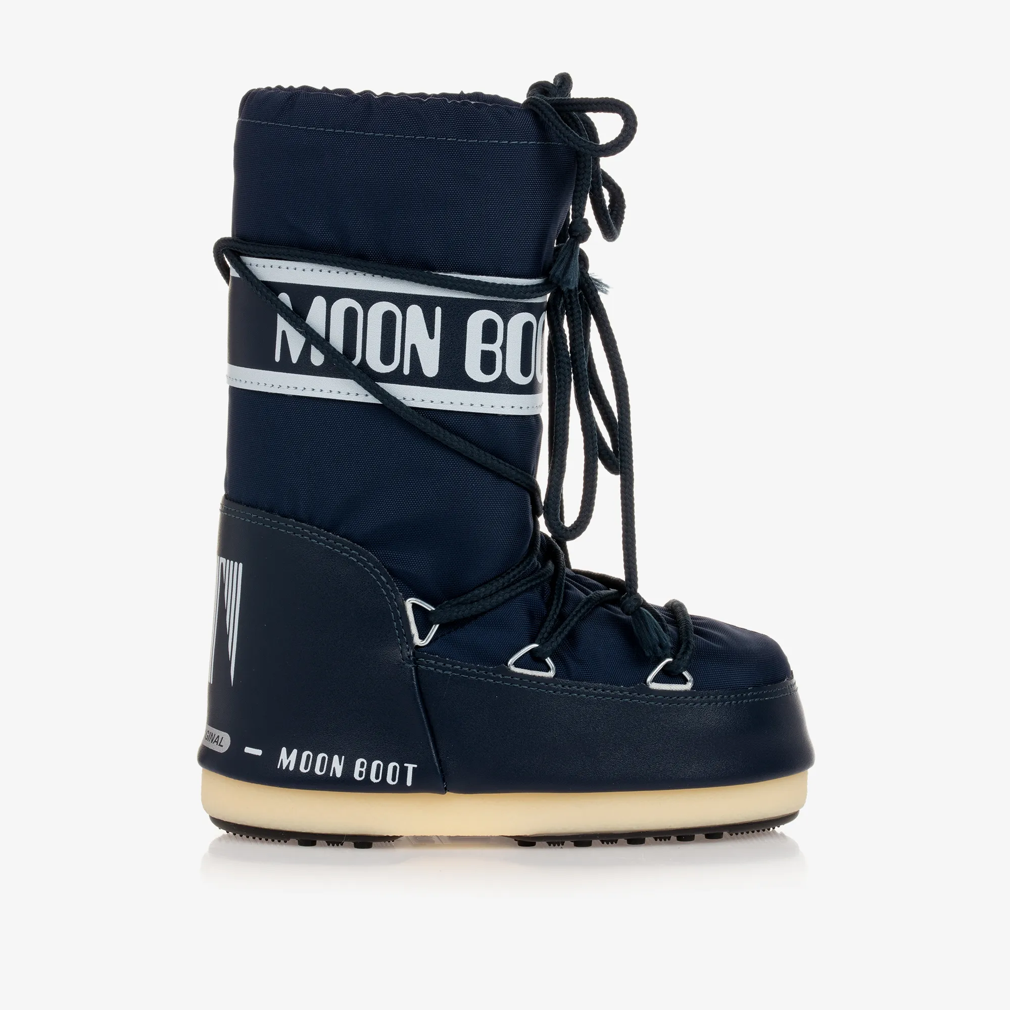 Blue Icon Nylon Snow Boots