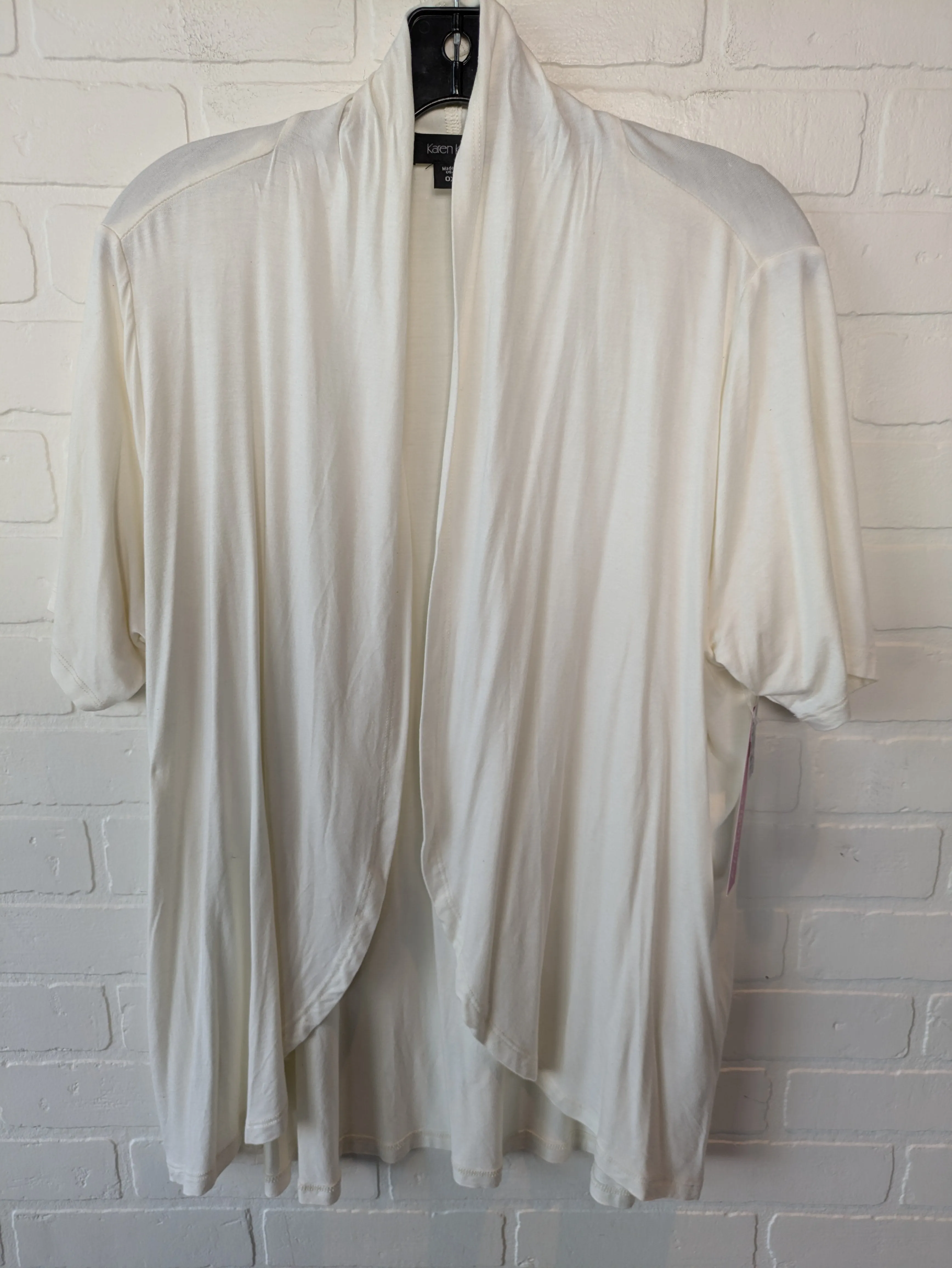 Bolero By Karen Kane In Cream, Size: Xl