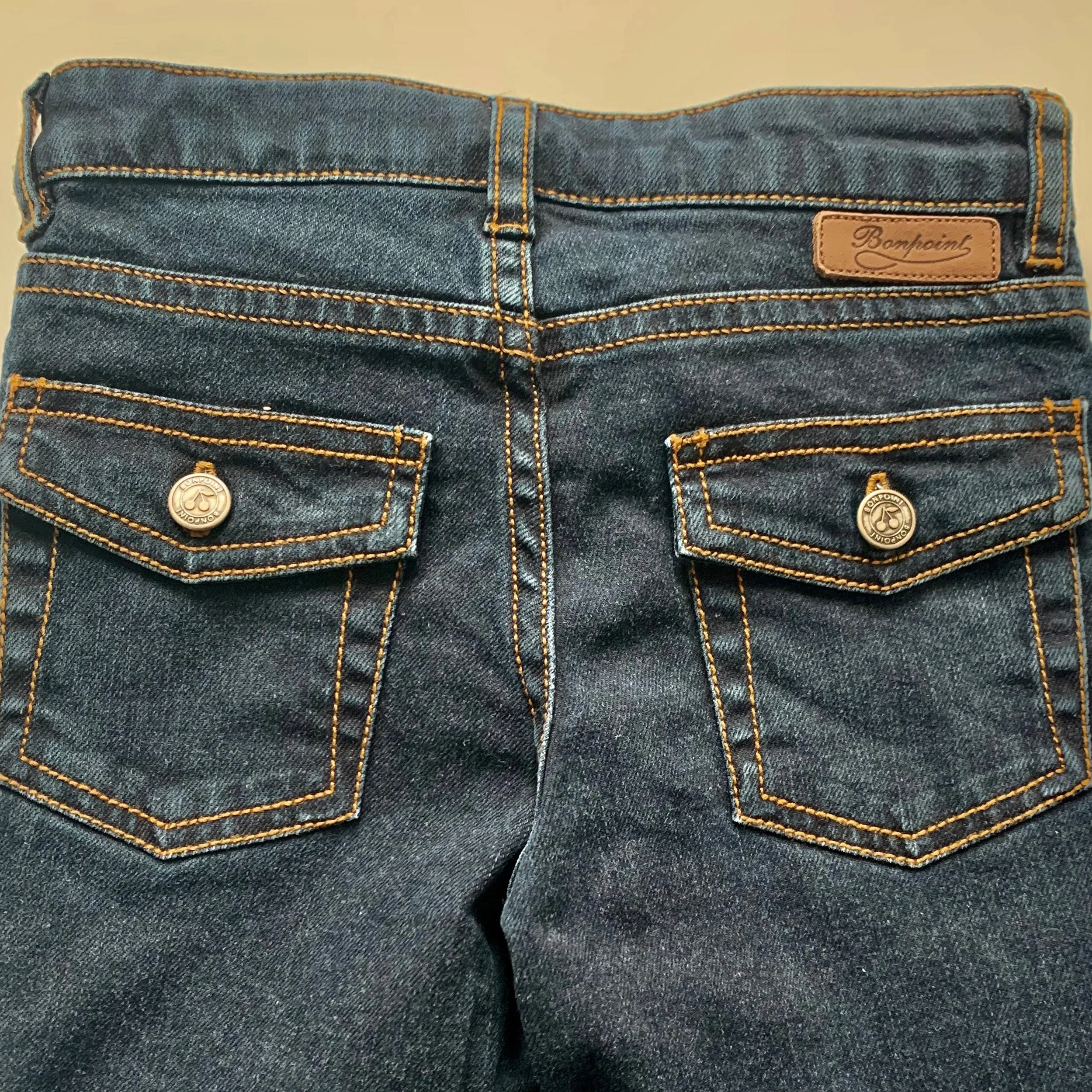 Bonpoint Dark Denim Jeans: 4 Years