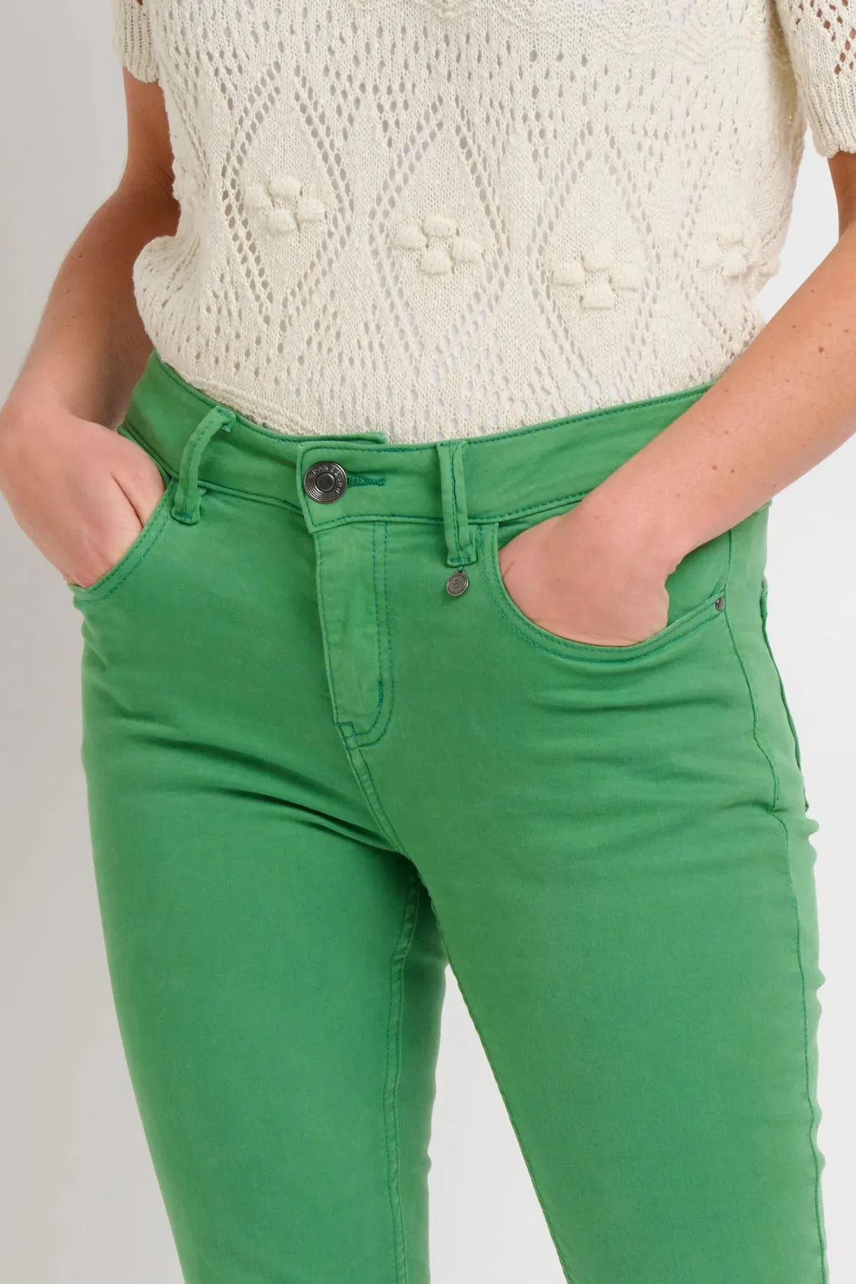 Brakeburn - Green Dianthus Jeans