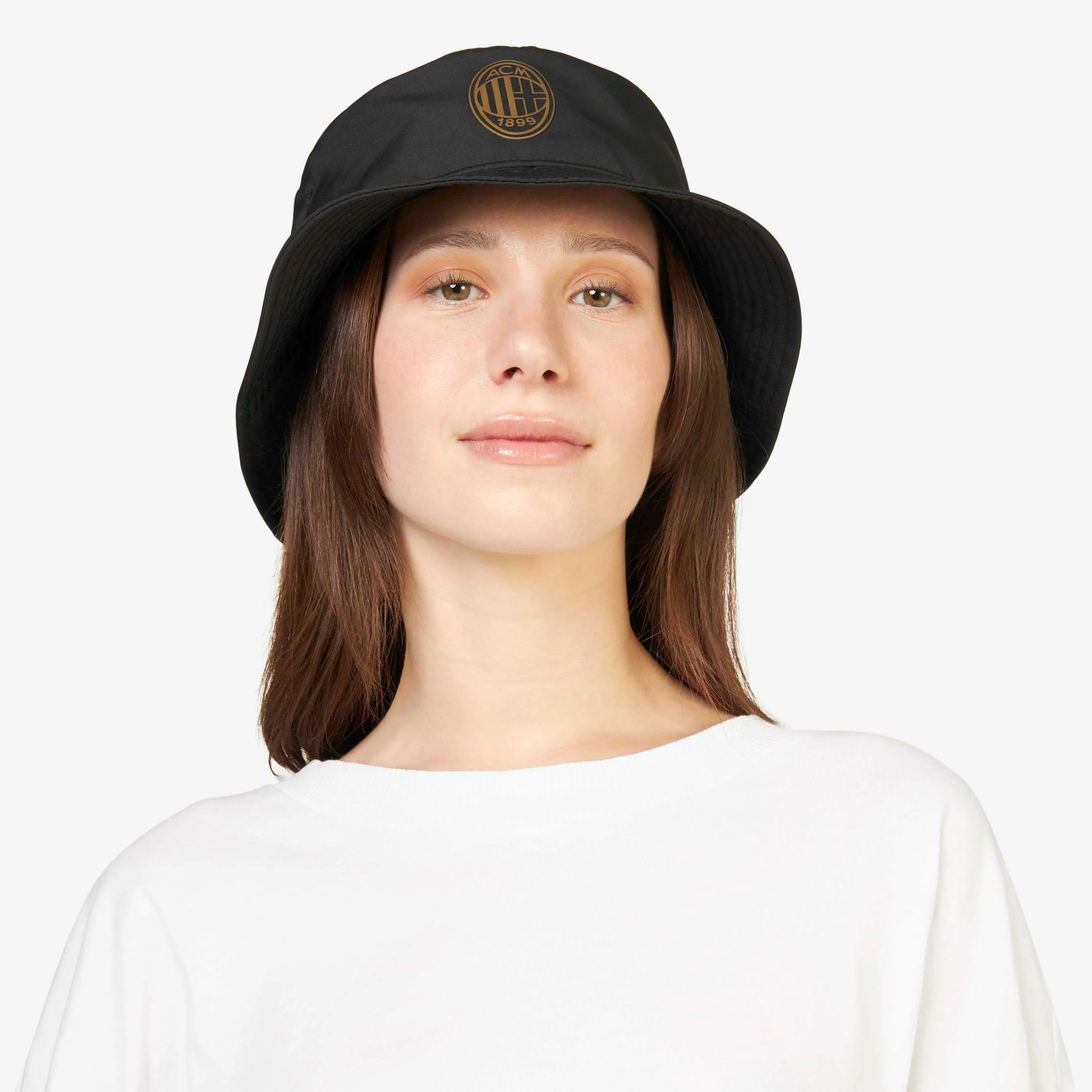 BUCKET HAT NEW ERA X AC MILAN CON LOGO