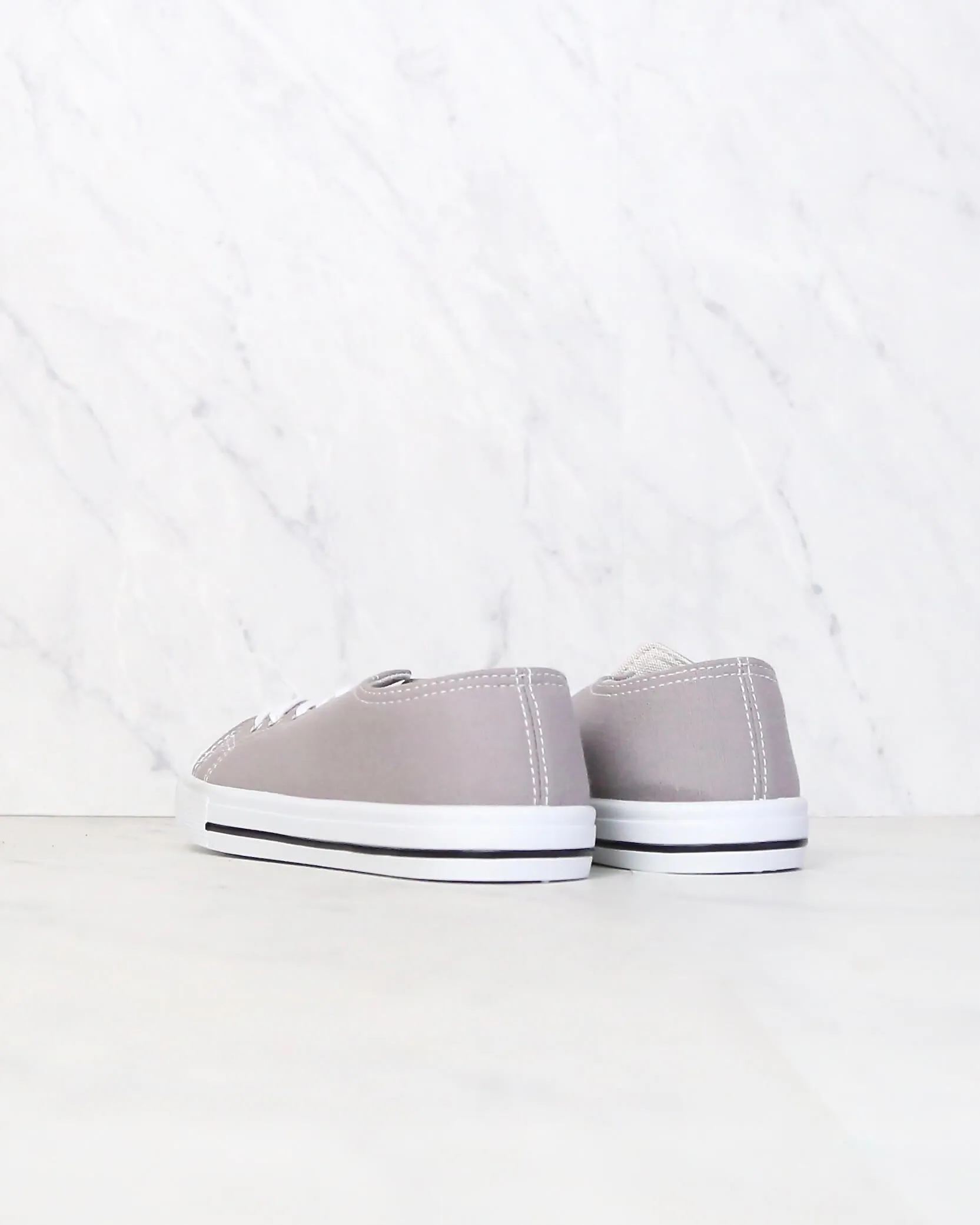 Canvas Low Top Sneakers - More Colors