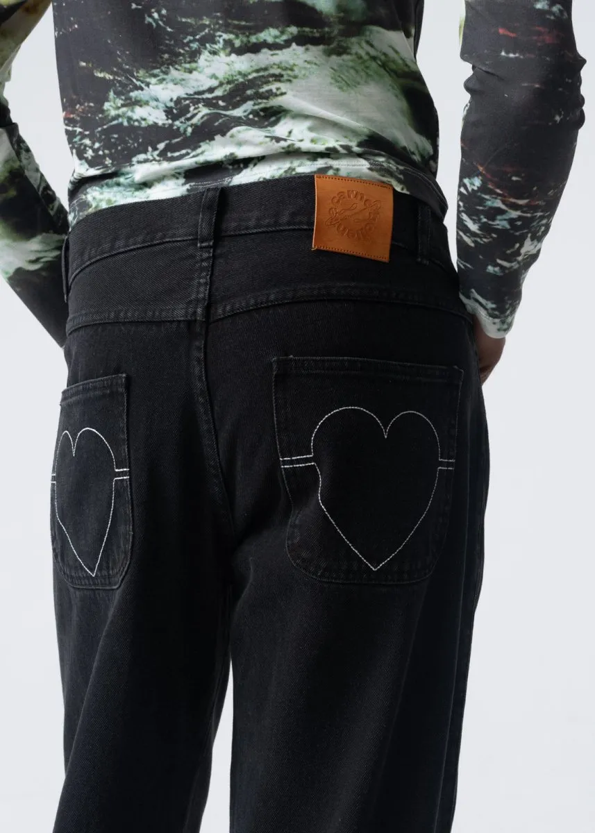 Carne Bollente Fly Together Jeans Black