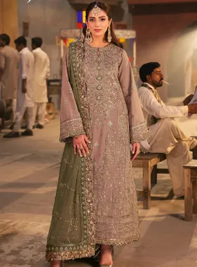 Chamkeeli By Asim Jofa Luminous Luxe Festive Embroidered Silk 3 Piece Unstitched Suit AJ24CF AJKK-08