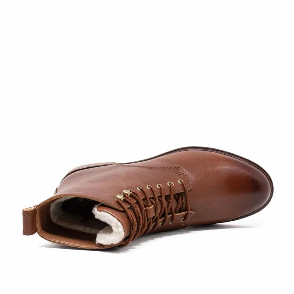 CLARKS Clarkdale Lace Dark Tan