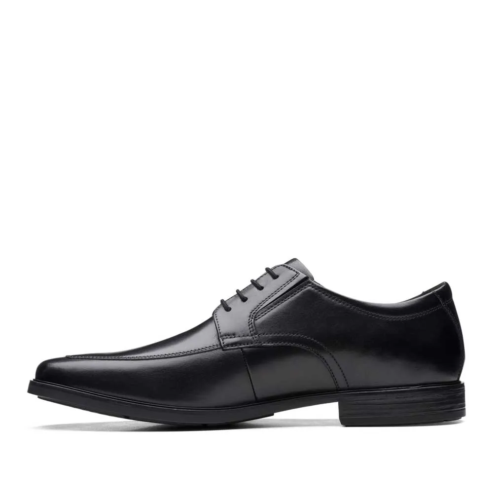 Clarks Howard Apron Formal Men's Lace-up Black Lea 26162177