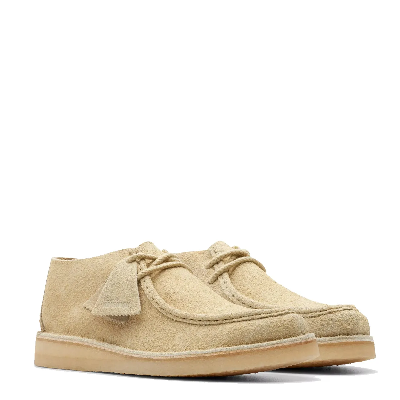 Clarks Originals Desert Nomad Shoe Maple Hairy Suede