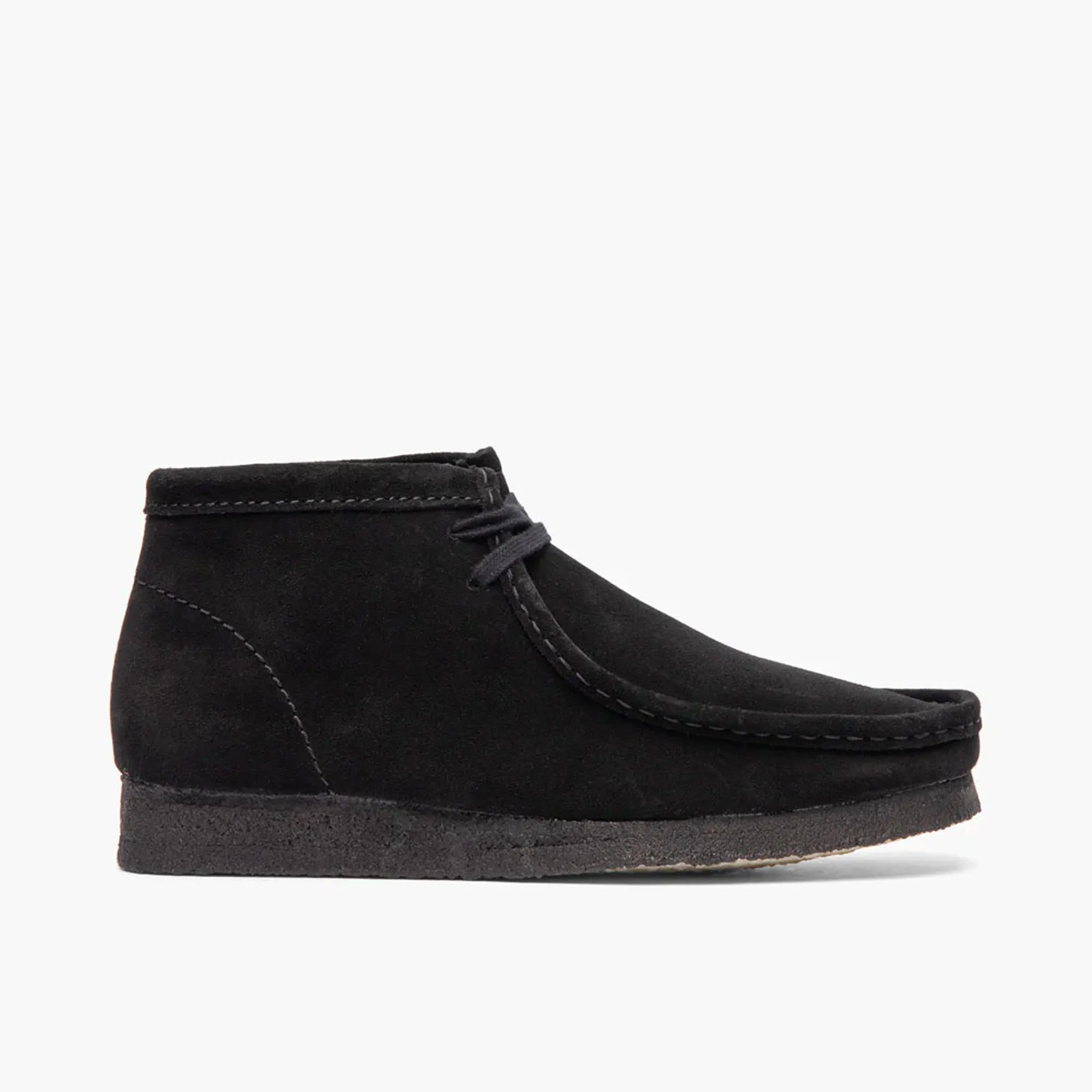 Clarks Originals Wallabee Boot / Black Suede