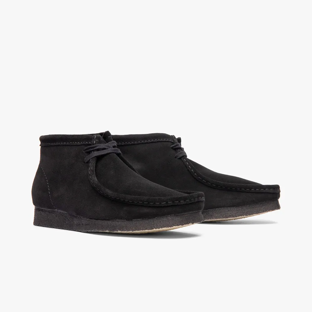 Clarks Originals Wallabee Boot / Black Suede