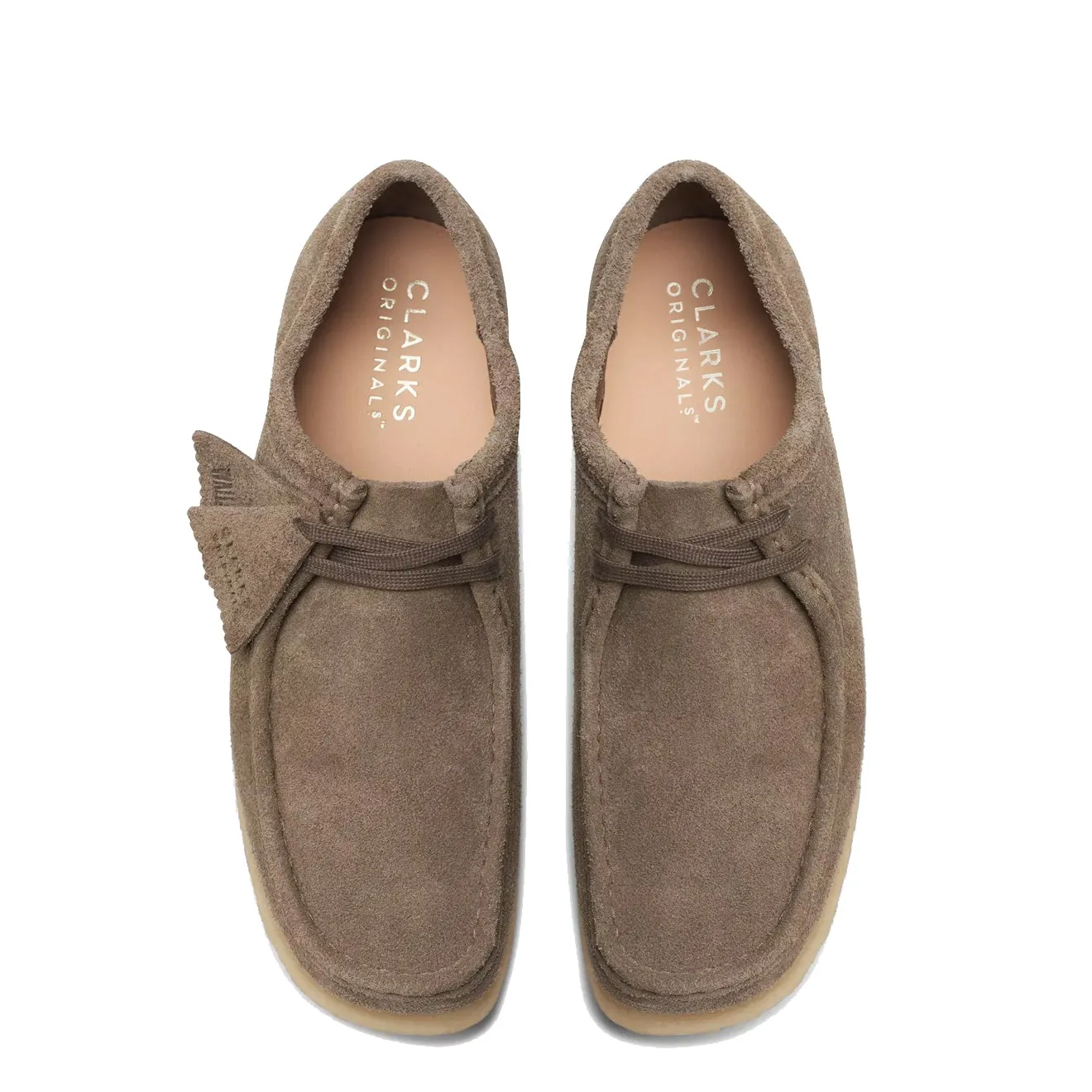 Clarks Originals Wallabee Dark Grey Suede