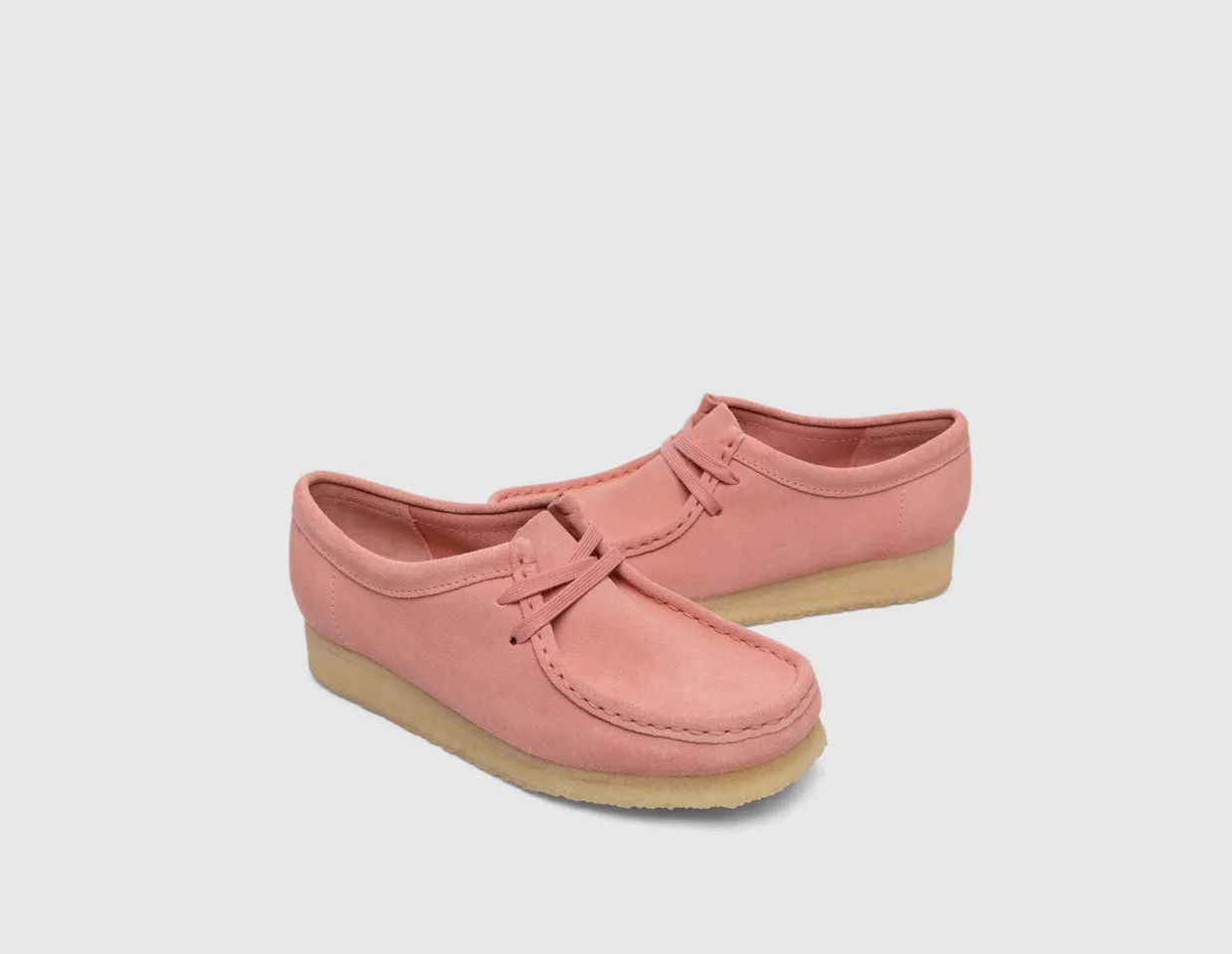 Clarks Originals Women's Wallabee / Blush Pink Suede