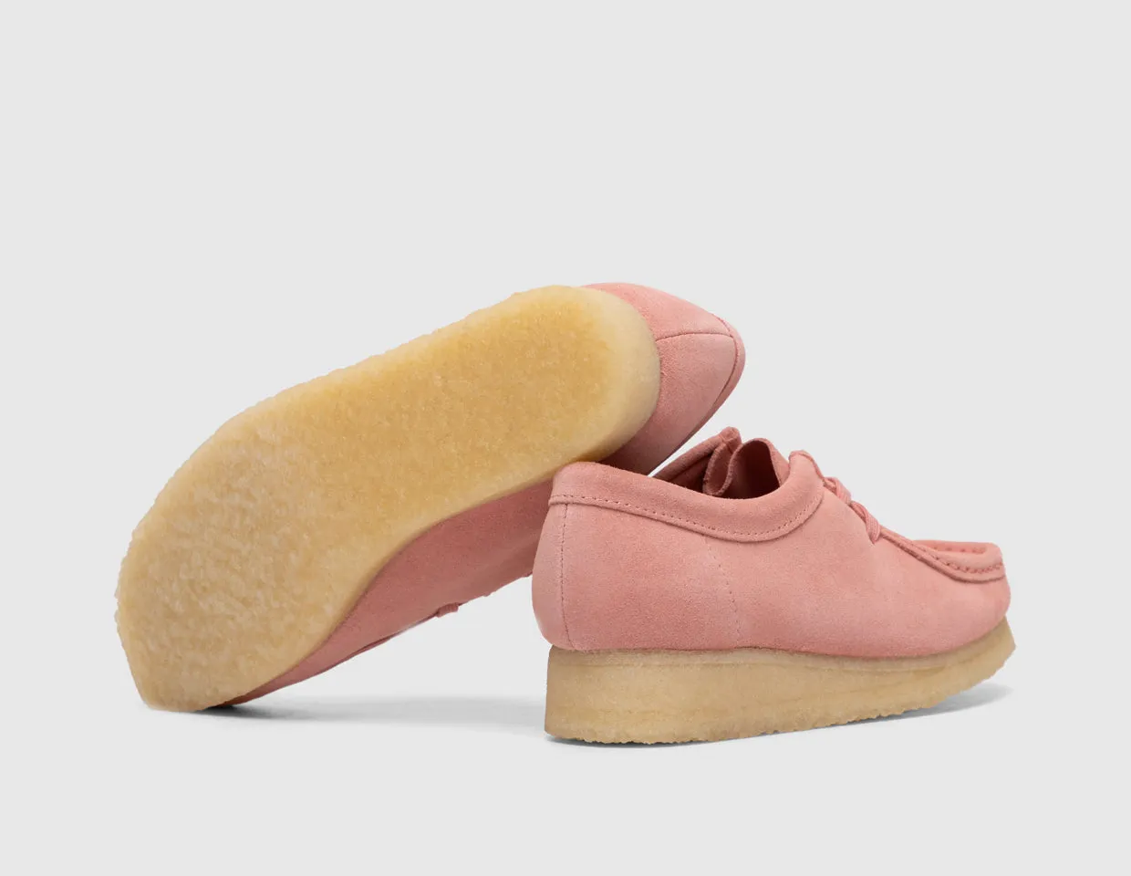 Clarks Originals Women's Wallabee / Blush Pink Suede