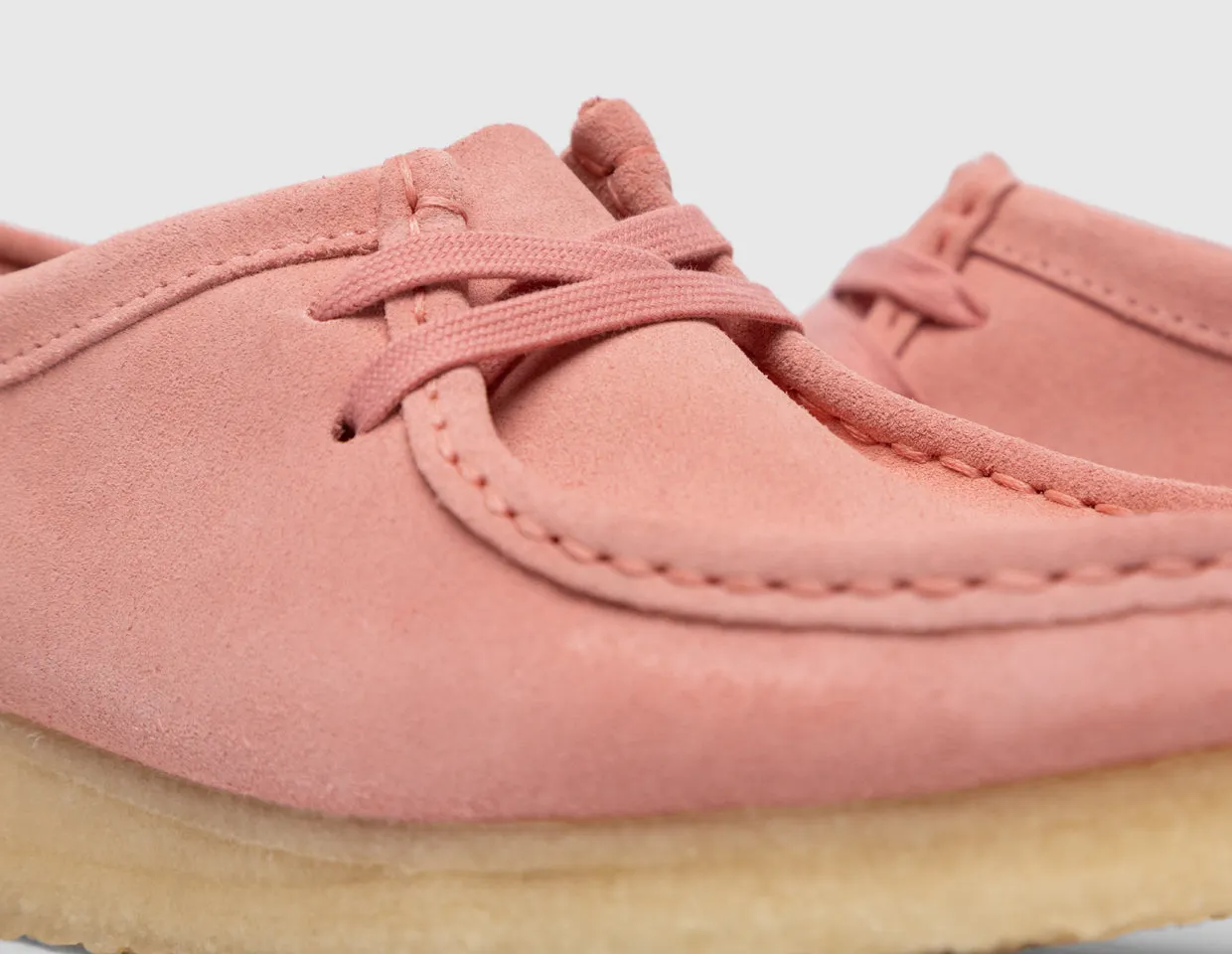 Clarks Originals Women's Wallabee / Blush Pink Suede