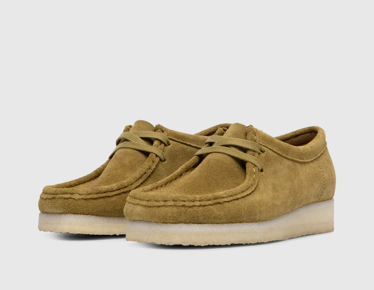 Clarks Originals Women's Wallabee / Mid Green Suede