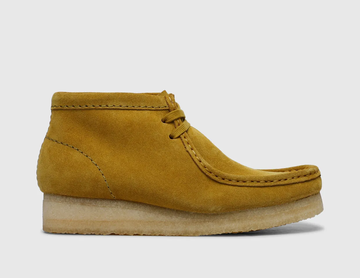 Clarks Originals Women's Wallabee Boot / Olive Suede