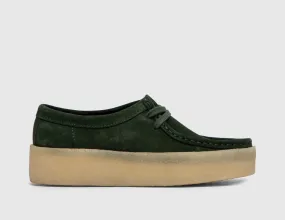 Clarks Originals Women's Wallabee Cup / Dark Green