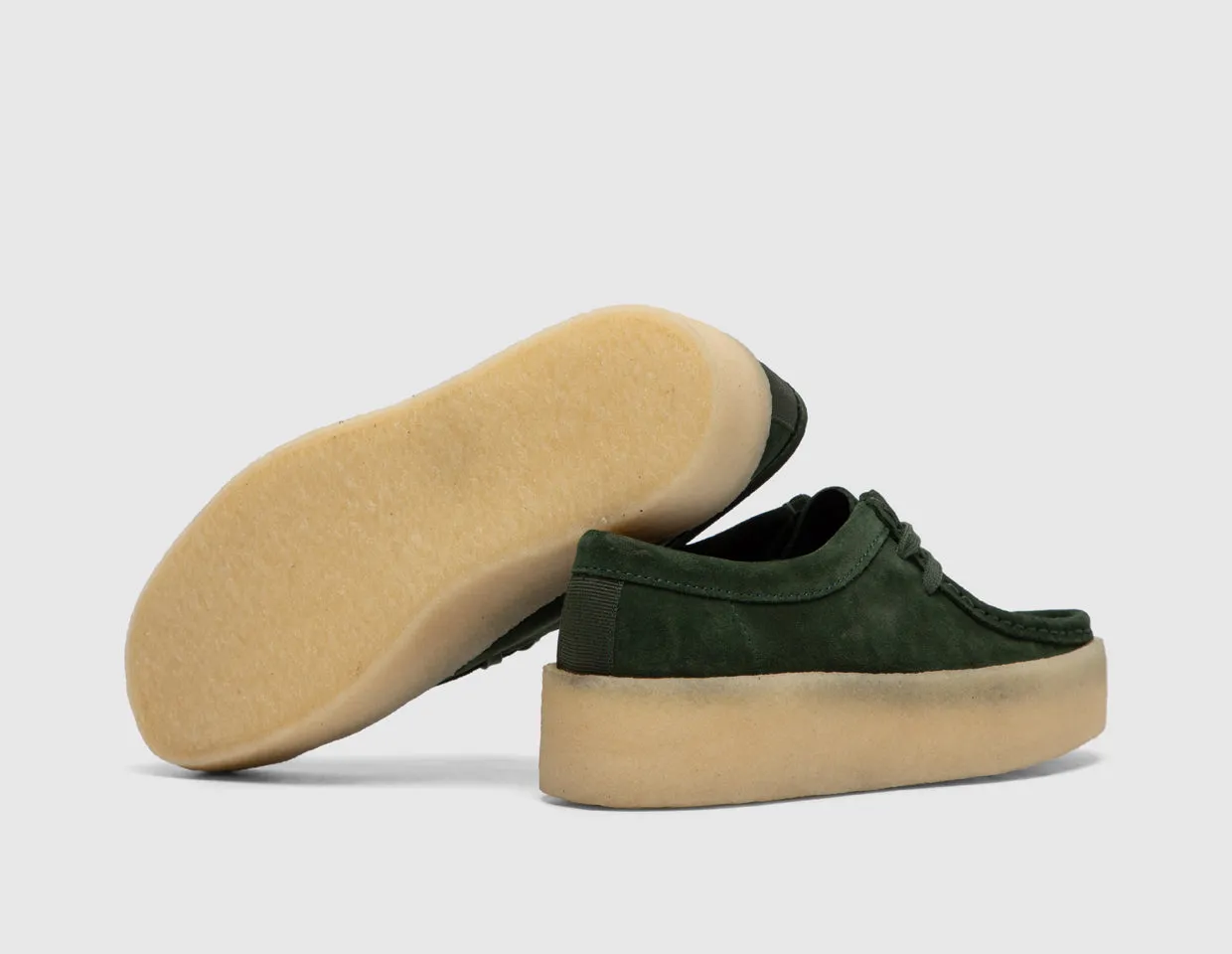 Clarks Originals Women's Wallabee Cup / Dark Green