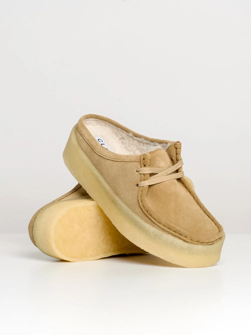 CLARKS WOMENS CLARKS WALLABEE CUP LO - CLEARANCE