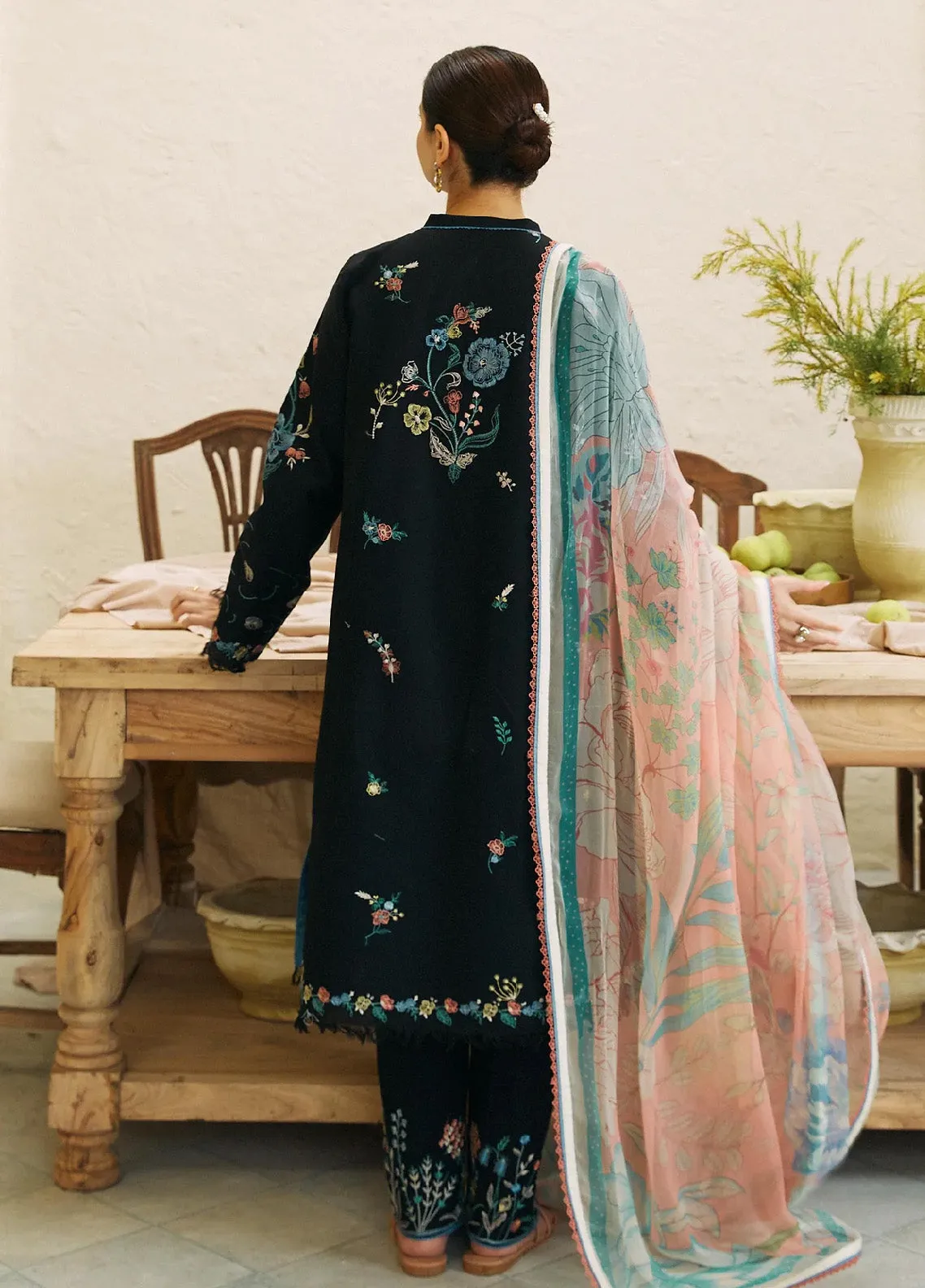 Coco By Zara Shahjahan Embroidered Lawn Unstitched 3 Piece Suit - ZSJ24CL 6B JABEEN