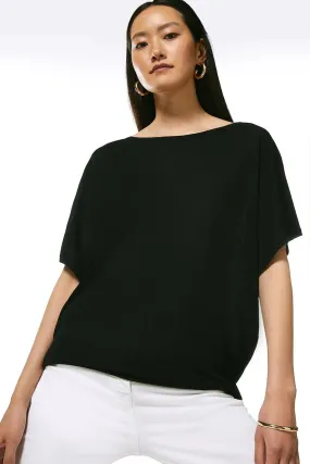 Cocoon Knit Tee | Karen Millen