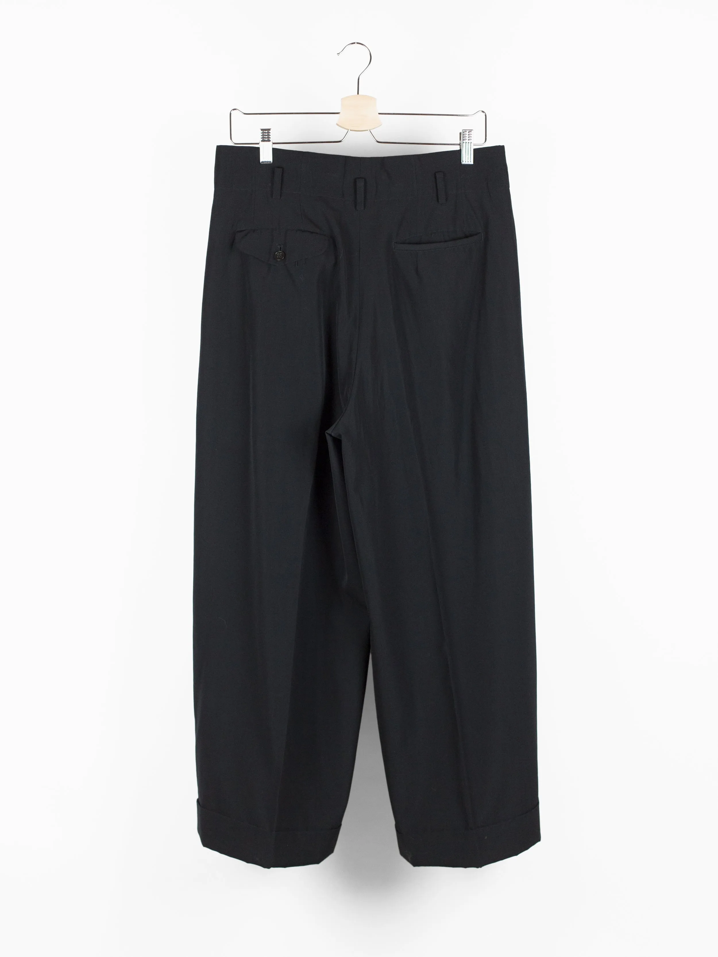 Comme des Garons 1992 Ultra Wide Leg Wool Trousers