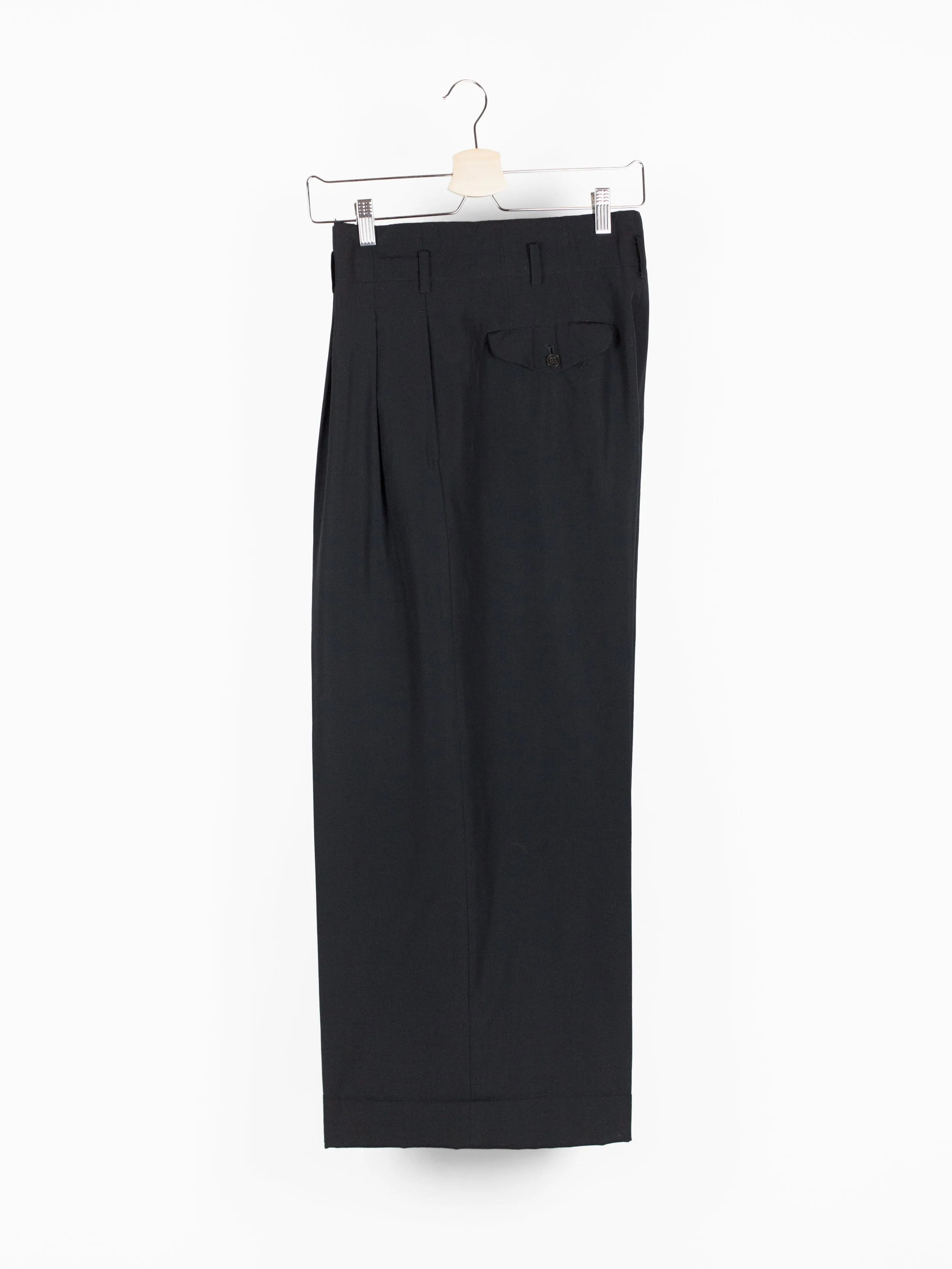 Comme des Garons 1992 Ultra Wide Leg Wool Trousers