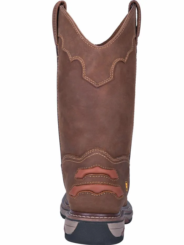 Dan Post DP69502 Mens Journeyman Waterproof Western Work Boot Saddle