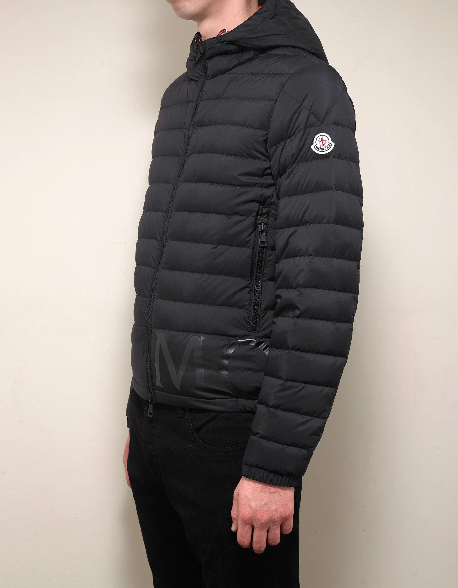 Dreux Black Nylon Down Jacket