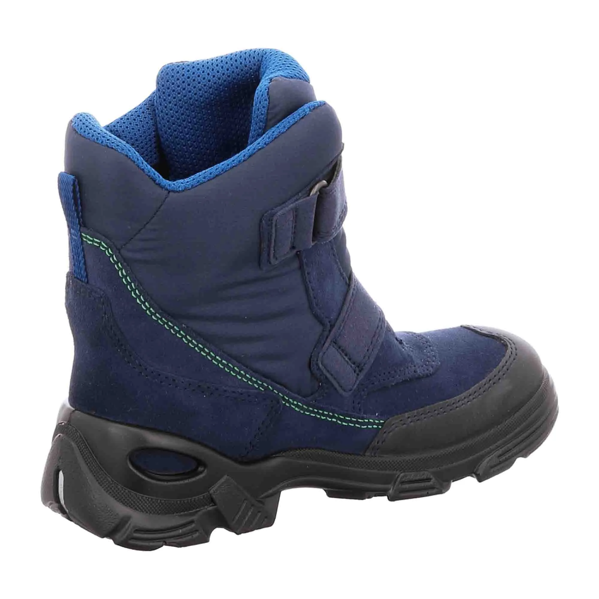 Ecco Boys' Blue Velcro Boots | Durable & Stylish Kids' Footwear