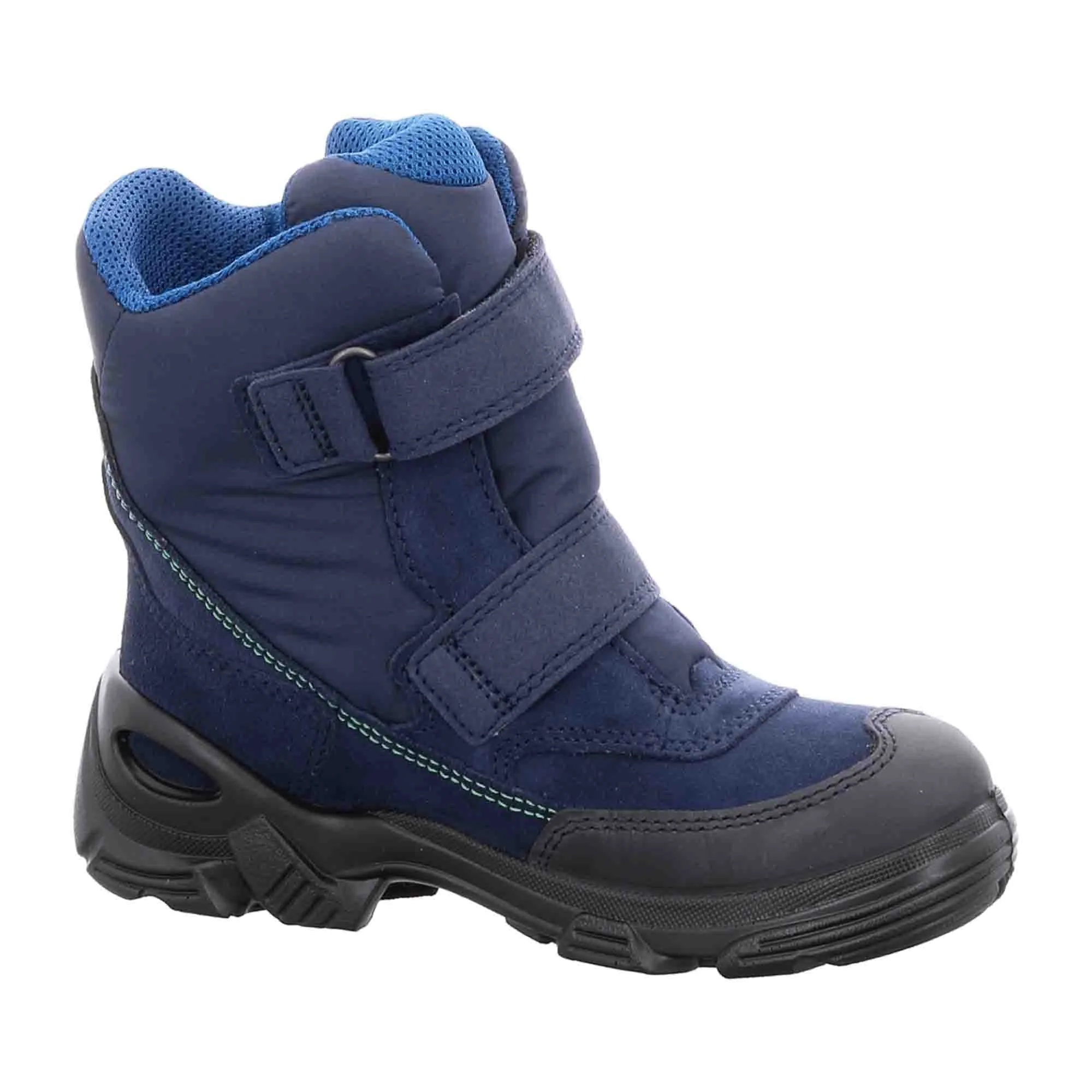 Ecco Boys' Blue Velcro Boots | Durable & Stylish Kids' Footwear