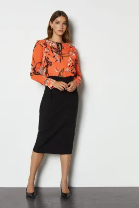 Essential Tailored Skirt | Karen Millen