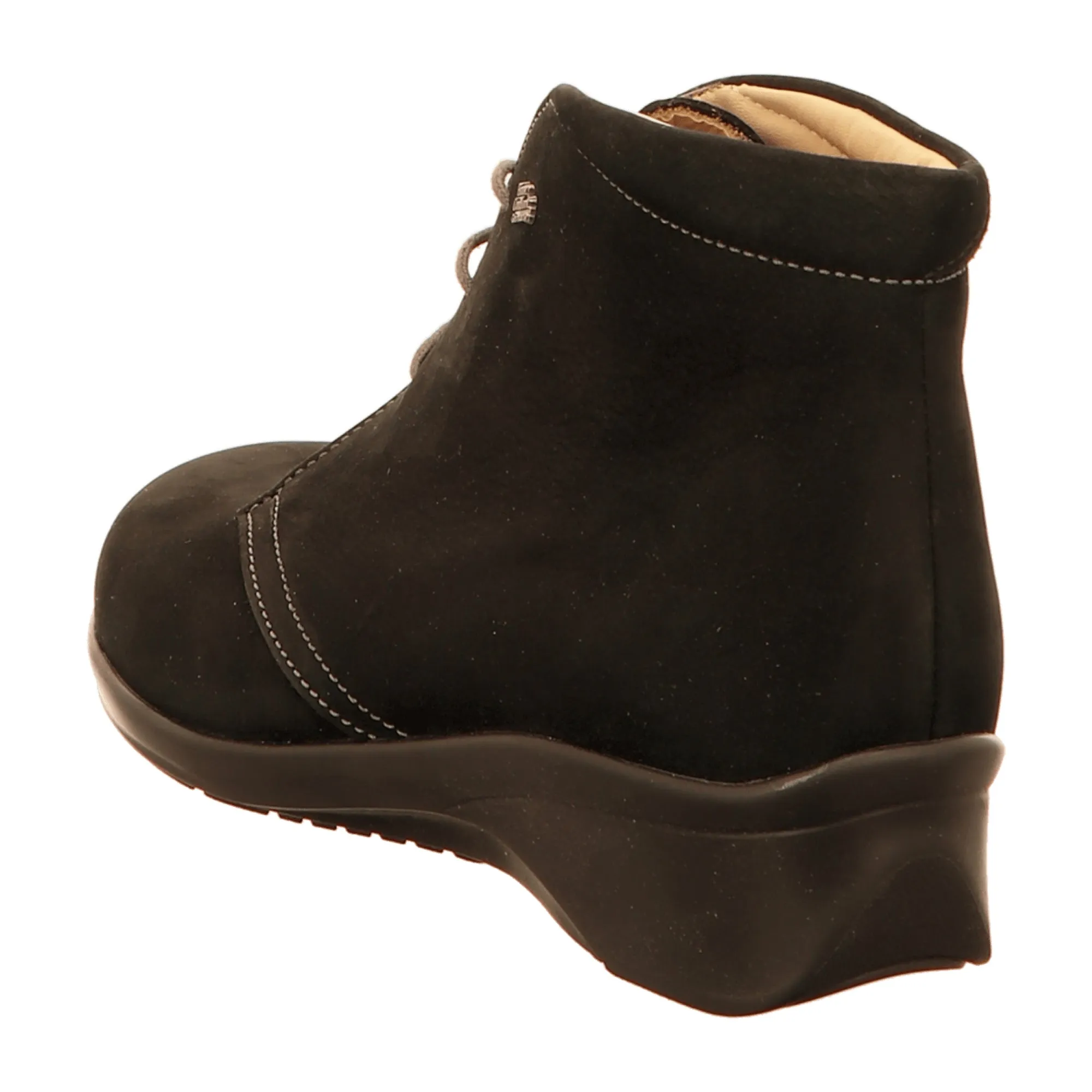 Finn Comfort Mostar Women's Comfortable Ankle Boots - Elegant Black