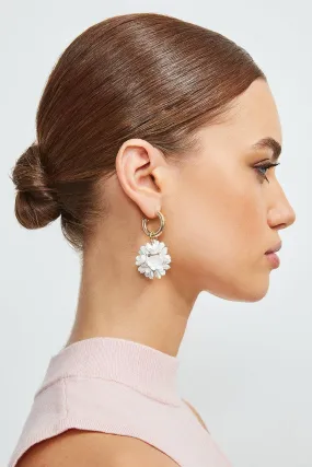 Floral Drop Earrings | Karen Millen