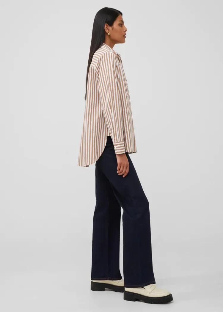 French Connection Striped Relaxed Popover