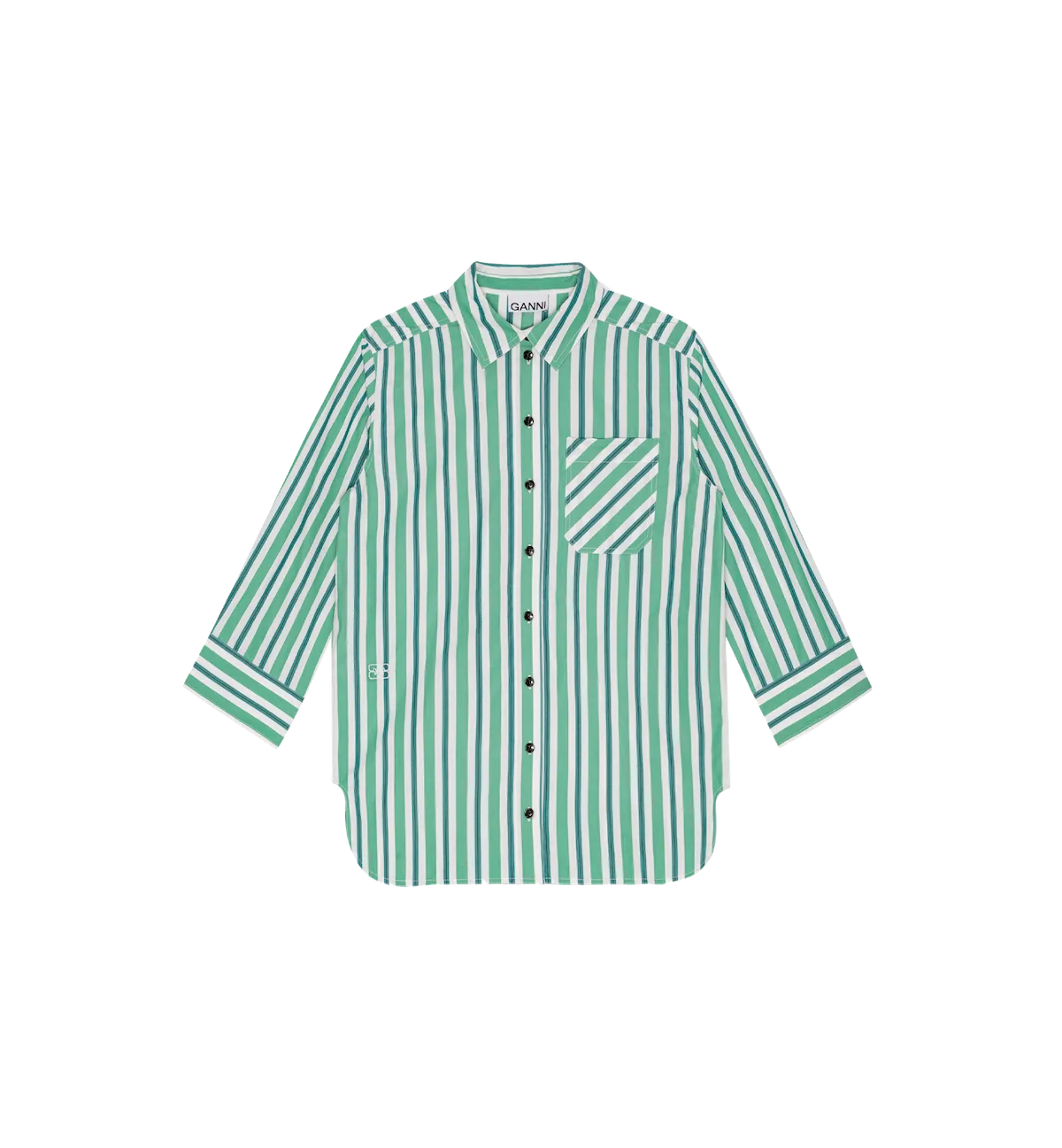 GANNI Stripe Shirt