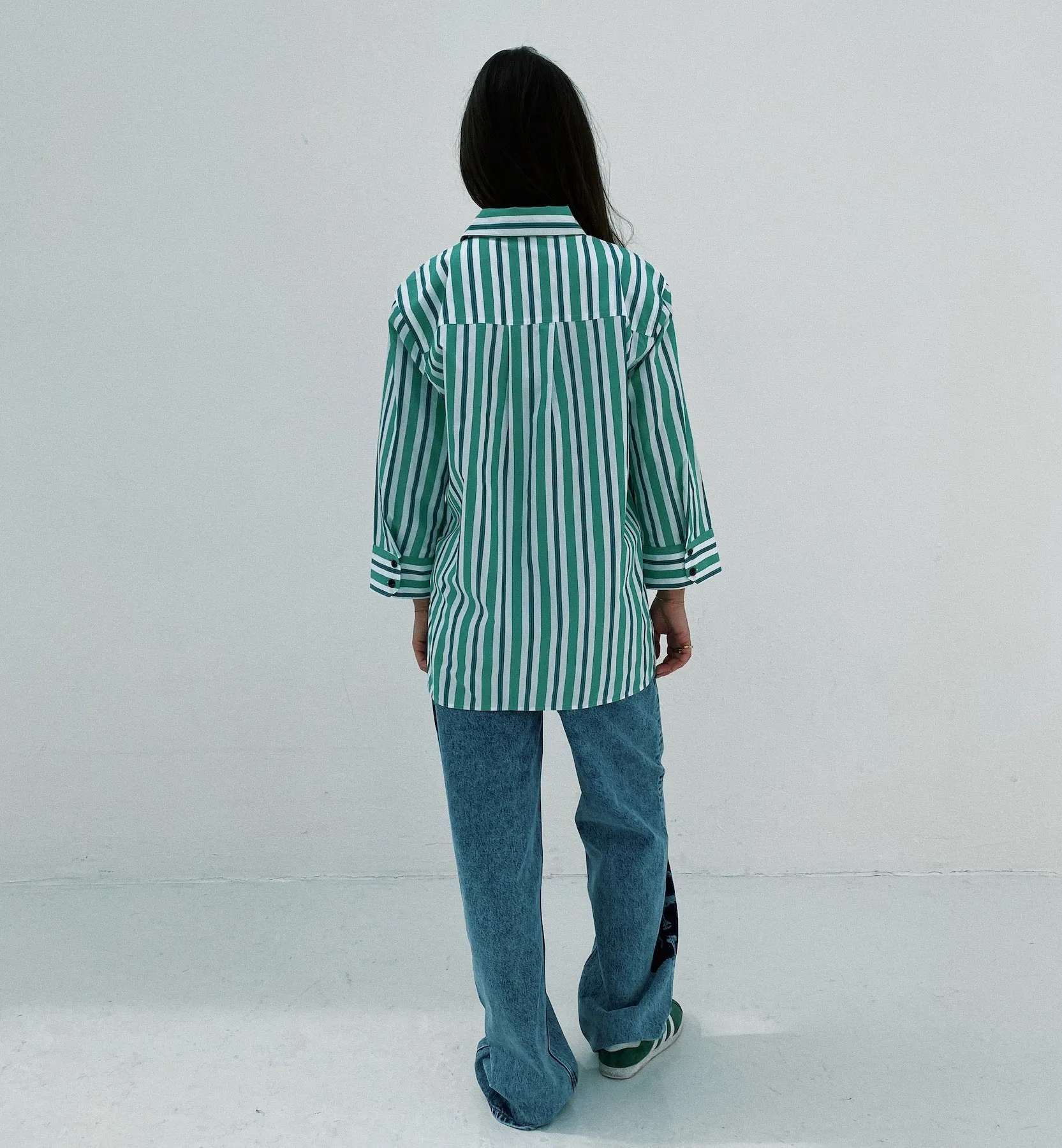 GANNI Stripe Shirt