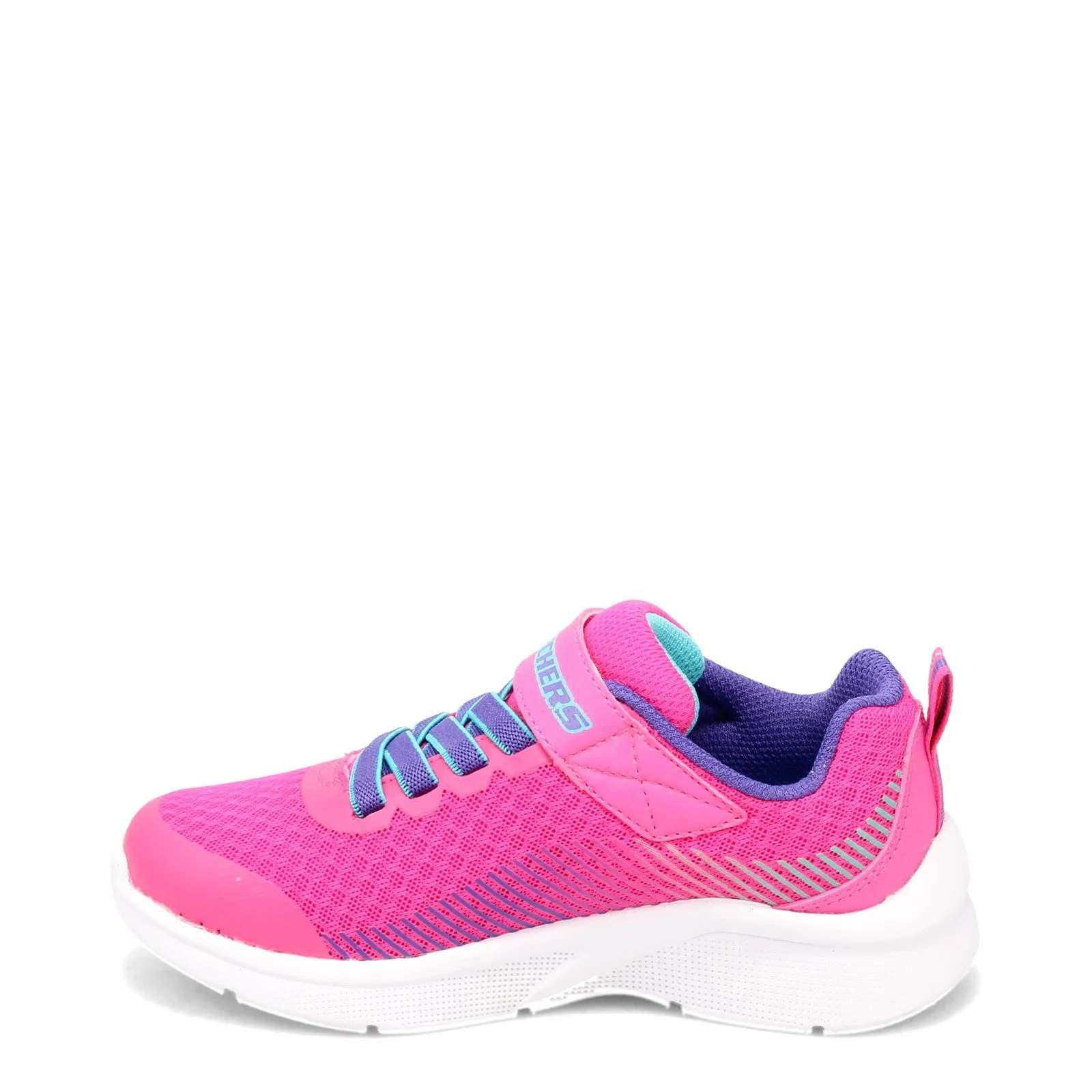 Girl's Skechers, Microspec Sneaker - Little Kid & Big Kid