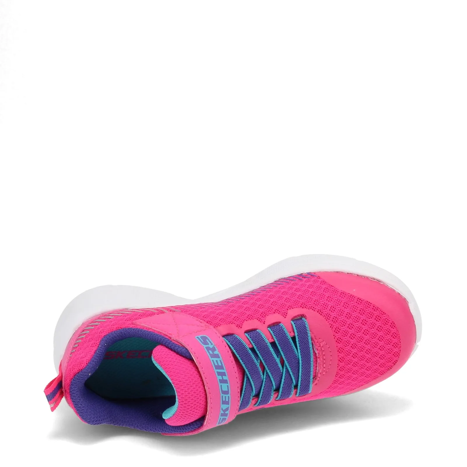 Girl's Skechers, Microspec Sneaker - Little Kid & Big Kid